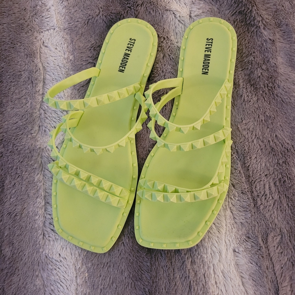 Steve Madden Jelly Sandals size 10 - Picture 2 of 3